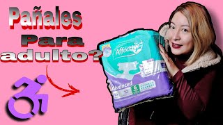 Comprando pañales para adulto