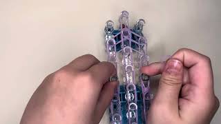 How to make a cute jellyfish out of rainbow loom. #cute #diy #rainbowloom #easy #jellyfish #amazing￼