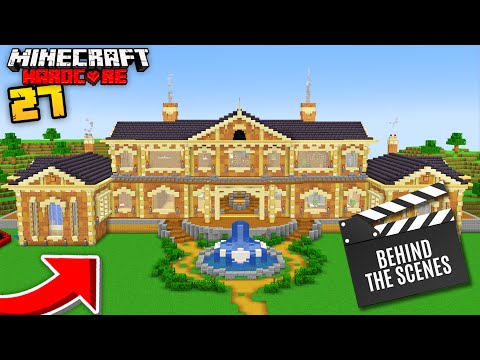Building a Minecraft Mansion Part #1: Behind The Scenes