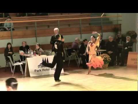 00223 Latvia Open 2012 Youth Latin 1/4 Jive Nikolay Chernov & Evgenia Florinskaya