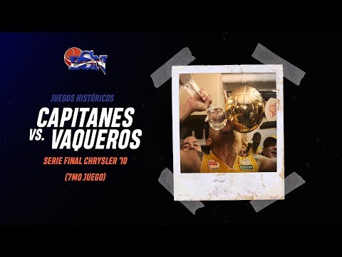 Capitanes de Arecibo vs. Vaqueros de Bayamón - Serie Final Chrysler '10 (7mo Juego)