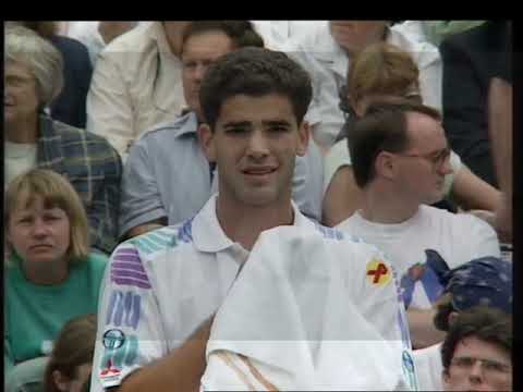 Wimbledon 1993 2R Sampras vs Morgan