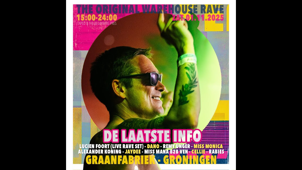 DJ DANO @ the ORIGINAL WAREHOUSE RAVE 1 NOV. '25