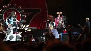 Foo Fighters live in Cesena - Mohawk guy invited on stage by Dave Grohl