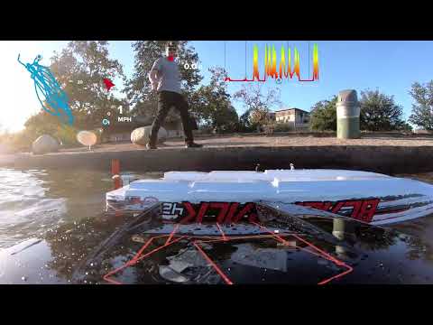 Pro Boat Blackjack 42" 8S Brushless Catamaran RTR  FPV PART 2 how to save your friends BOAT