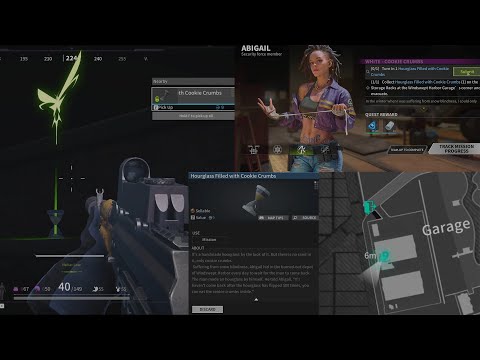 (LOST LIGHT) Abigail WHITE - COOKIE CRUMB = Hourglass Location on Windswept Harbor