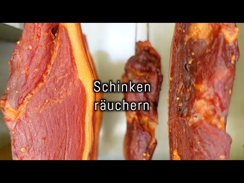 So macht man einen geräucherten Schinken - großartig
