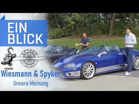 Wiesmann & Spyker - Was unterscheidet die extremen Roadster? Unsere Meinung!