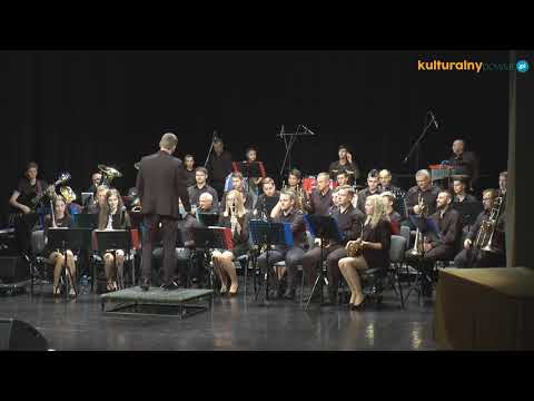 Koncert Zatorskiej Orkiestry Dętej podczas koncertu laureatów 42. Małopolskiego Festiwalu Orkiestr Dętych ECHO TROMBITY