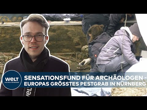 SENSATIONSFUND IN NÜRNBERG: Gefundene Skelette sollen zum größten Pest-Massengrab Europas gehören!