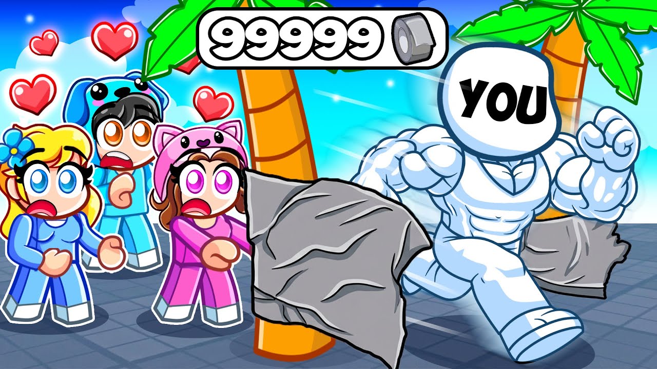 YOU SMASHED MAX LEVEL TAPE in Roblox Smash Tape Simulator!