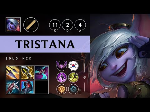 Tristana Mid vs Twisted Fate - KR Master Patch 25.12