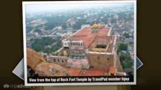 preview picture of video 'Rock Fort Temple - Tiruchirappalli, Tamil Nadu, India'