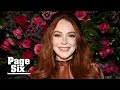 Pregnant Lindsay Lohan bares her baby bump on Allure cover: ‘I popped!’