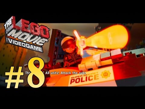 The LEGO Movie Videogame Walkthrough - Part 8 Escape From Cloud Cuckoo Land Gameplay HD