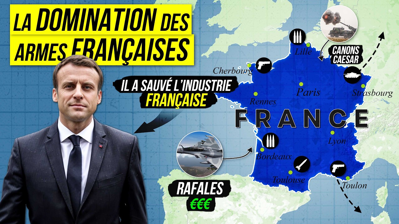 Pourquoi la FRANCE est le 2e exportateur d'Armements au monde ?