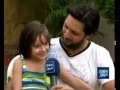 Shahid Afridi Interview with  3 kids