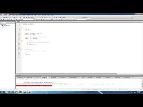 C Programming Tutorial - 18 - Nesting if Statements