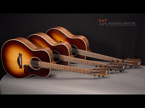 Taylor American Dream Sunburst Series Demo from Peghead Nation