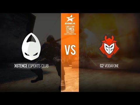 CS GO - ESEA - X6TENCE VS G2 VODAFONE