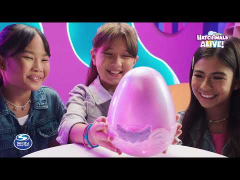 Interaktyvus žaislas HATCHIMALS „Alive Pufficorn“ video