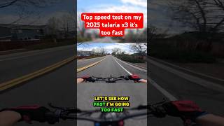 Download lagu My brand new 2025 talaria x3 top speed is too fast #moto #motovlog #motovlogger #ebike #surron #x3 mp3