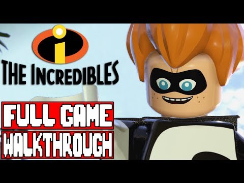 LEGO THE INCREDIBLES Full Game Walkthrough - No Commentary (LEFO THE INCREDIBLES Full Game)