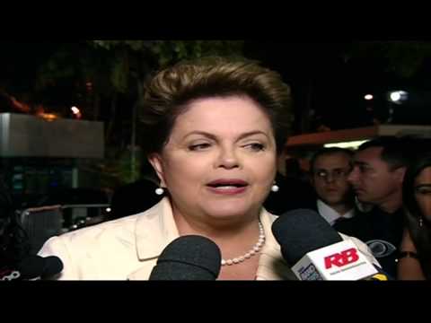 Debate da BAND  - Dilma chegando no debate