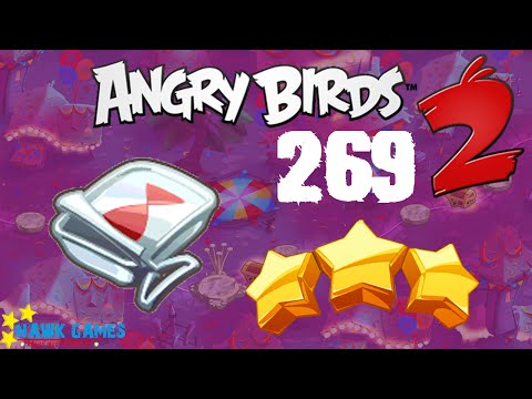 Angry Birds 2 - 3 Stars Walkthrough Level 269 [4K 60FPS]