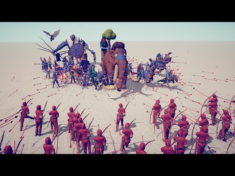 ALL MELEE UNITS vs 100x EVERY ARCHER - Totally Accurate Battle Simulator