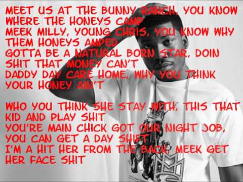 Meek Mill Ft Young Chris-House Party With Lyrics