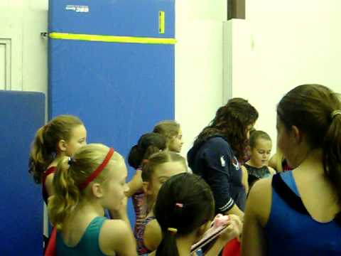 Alicia Sacramone talks about where she wants to travel to...