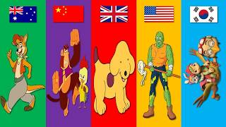 Cartoons From Different Countries | Pt.128