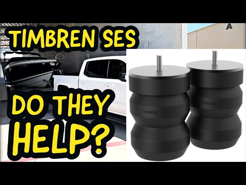Timbren SES GMC Sierra Silverado - Installation - Measurements before after @TimbrenIndustries