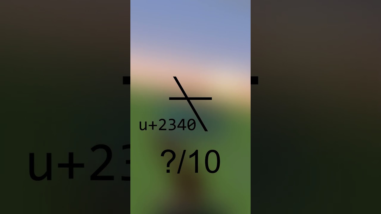 Rating Unicode Characters | Part 9