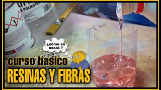 //RESINA POLIESTER Y FIBRA DE VIDRIO// ¡¡COMO USARLOS!!