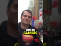 No One Recognised Henry Cavill Under A Superman Poster In Times Square ️ Shorts