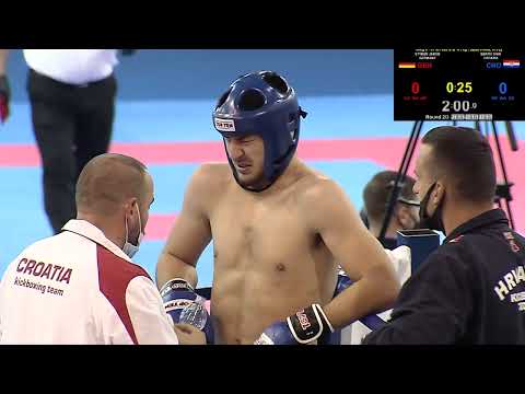 Jakob Styben v Ivan Bertic   91 kg K1 WAKO World Championships 2021