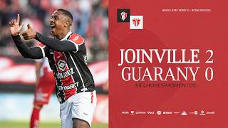 MELHORES MOMENTOS | Joinville 2x0 Guarany de Bagé