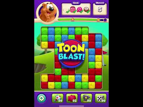 TOON BLAST Levels 2133 - 2138 [No Boosters]