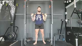 Barbell Overhead Press (Military Press) exercise video thumbnail