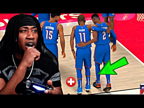 NBA 2K20 MyCAREER - FREDDY BANKS GETS INJURED IN HIS 1ST NBA GAME! DAMIAN LILLARD 61 POINTS!