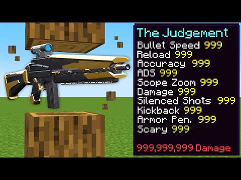 Minecraft, But Drops are Modded Guns...