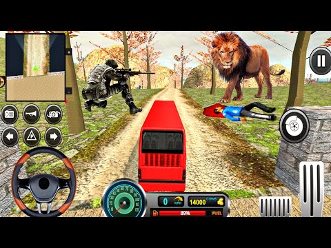 Uphill Mountain Bus Driving Simulator Games - Android Gameplay 2021