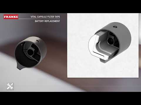 Franke Vital Capsule Filter System Taps - Battery replacement