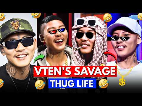 VTEN Thug Life 😈 | Savage Replies & Viral Moments