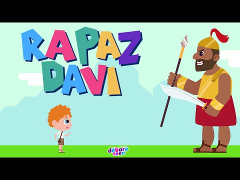 RAPAZ DAVI | DÉBORA TEEN - Clássicos Infantis VOL. 1 (Davi e Golias)  - Música Gospel Infantil