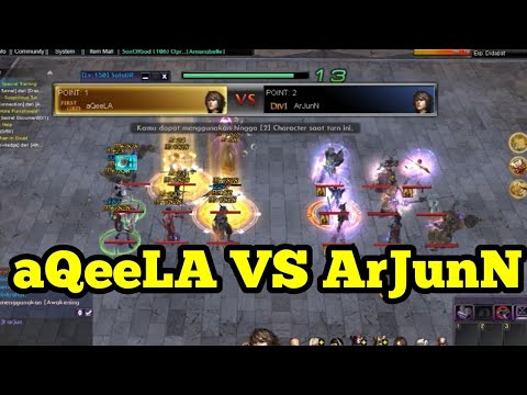 aQeeLA vs ArjunN Atlantica Online Indonesia[ZEUS]SEMI FINAL WK Championship 2018-30-06