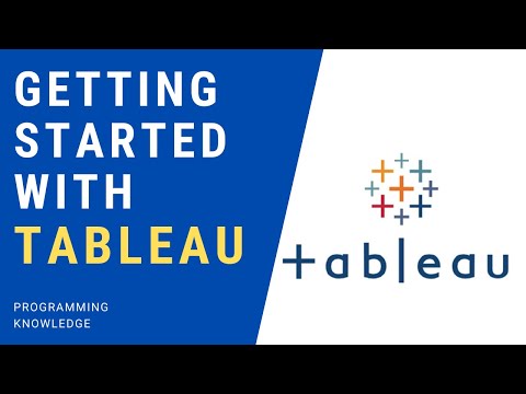 Learn Tableau Tutorial for Beginners 1 Getting Started with Tableau ...