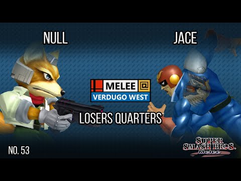 Melee @ Verdugo #53 - null (Fox) VS Jace (Captin Falcon) - SSBM - Losers Quarters